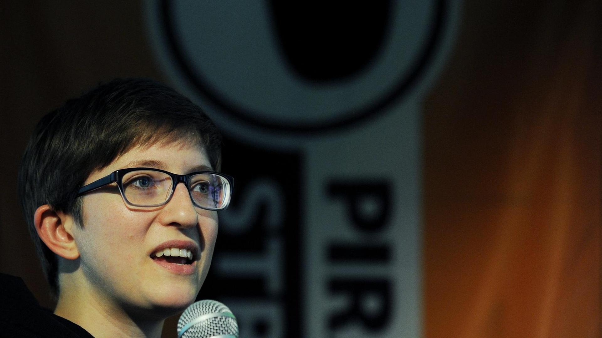 Die Piraten-Politikerin Julia Reda Die Piraten-Politikerin Julia Reda