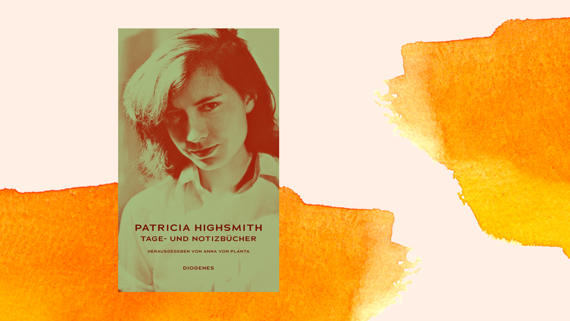 Das Cover zeigt ein Porträtfoto der jungen Patricia Highsmith. Das Cover zeigt ein Porträtfoto der jungen Patricia Highsmith.