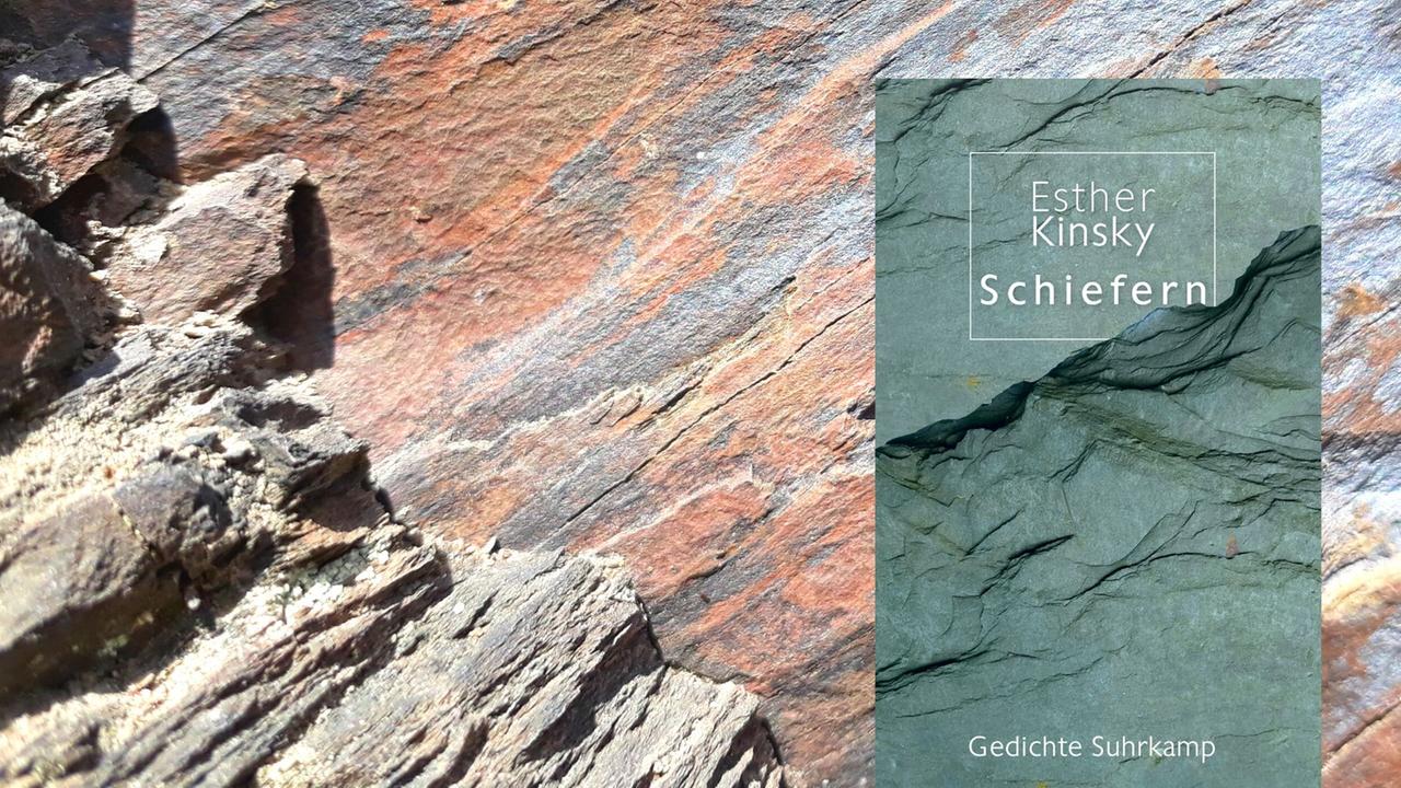 Buchcover: Esther Kinsky: „Schiefern – Gedichte“ Buchcover: Esther Kinsky: „Schiefern – Gedichte“