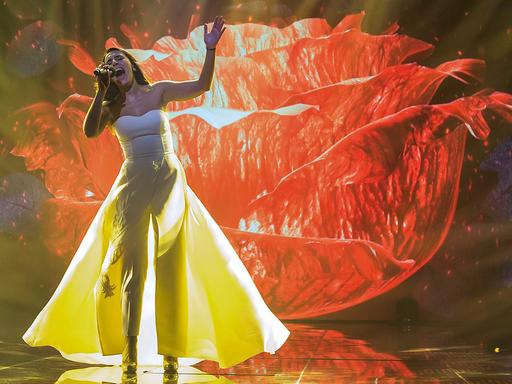 Die ukrainische Sängerin Jamala repräsentiert die Ukraine auf dem Eurovision Song Contest.
