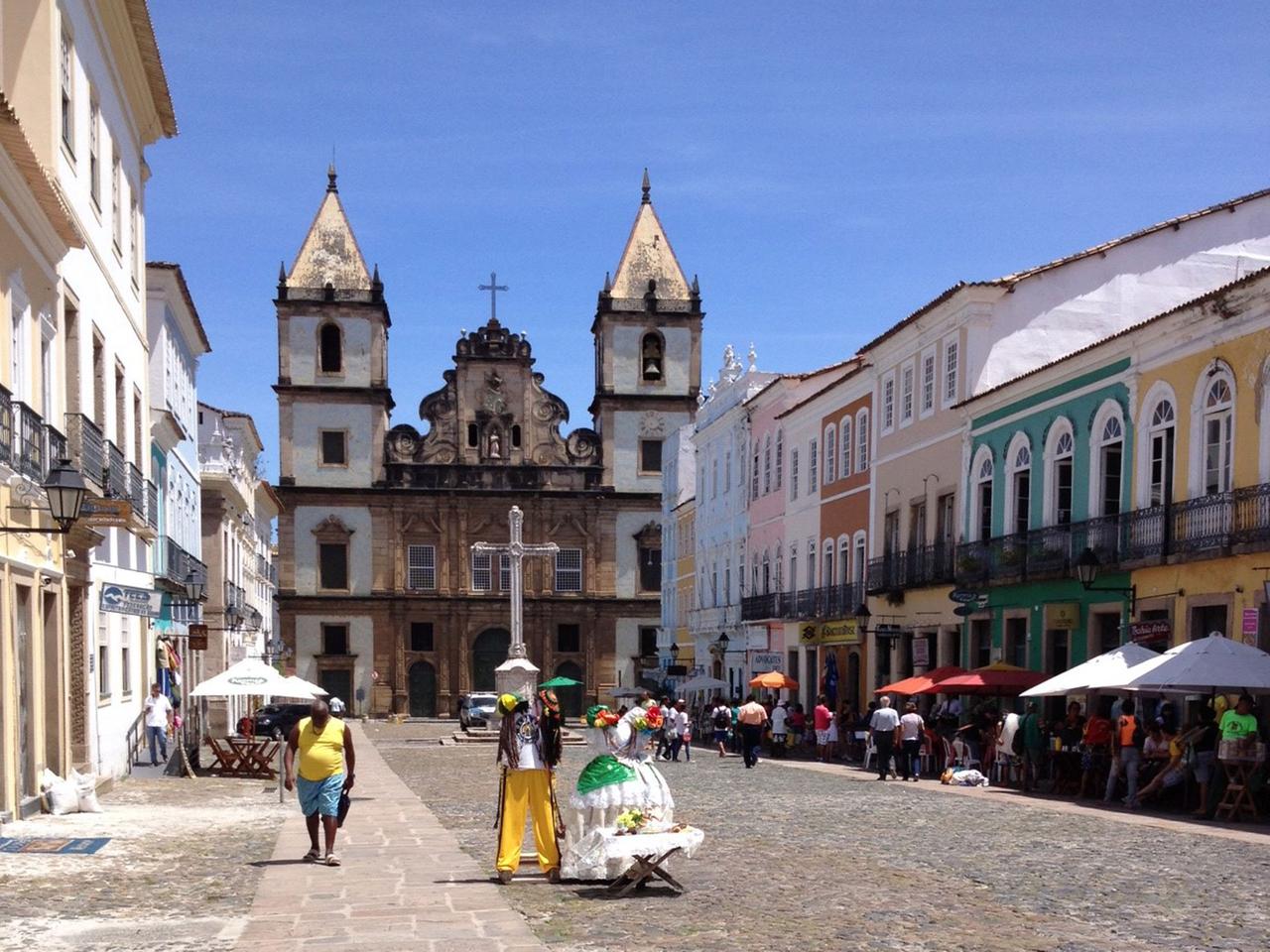 Der Pelourinho Platz in Salvador da Bahía.