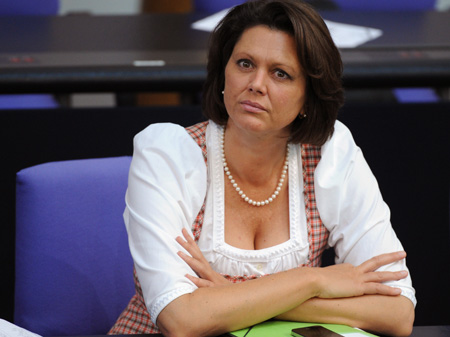 Bundesverbraucherministerin Ilse Aigner, CSU Bundesverbraucherministerin Ilse Aigner, CSU