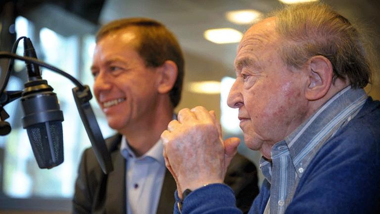 Die Pianisten Menahem Pressler und Frank-Immo Zichner Die Pianisten Menahem Pressler und Frank-Immo Zichner