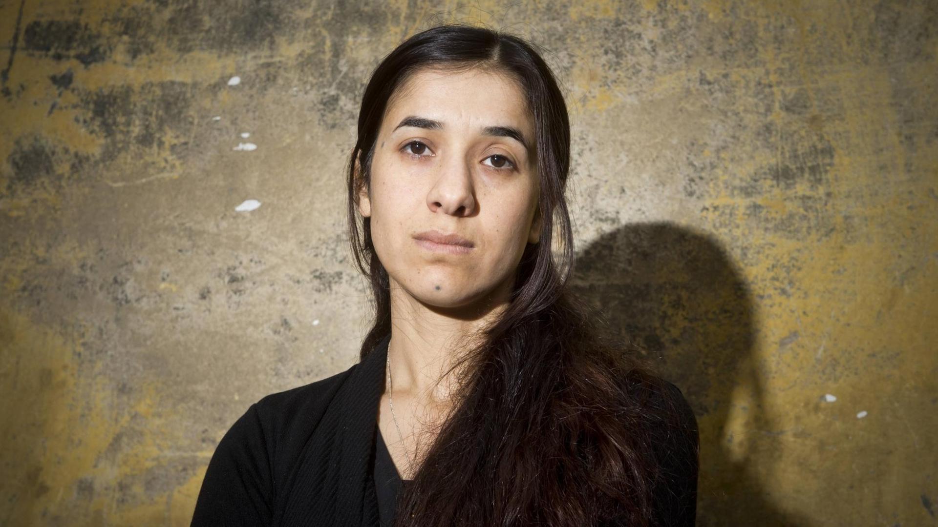 Die Jesidin Nadia Murad. Die Jesidin Nadia Murad.