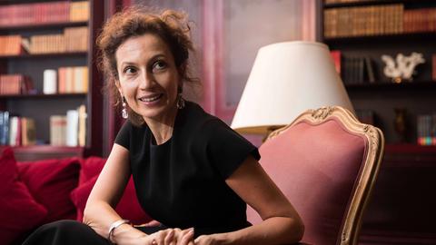 Audrey Azoulay war Kulturministerin unter Francois Hollande in Frankreich, jetzt wird sie UNESCO-Generaldirektorin.