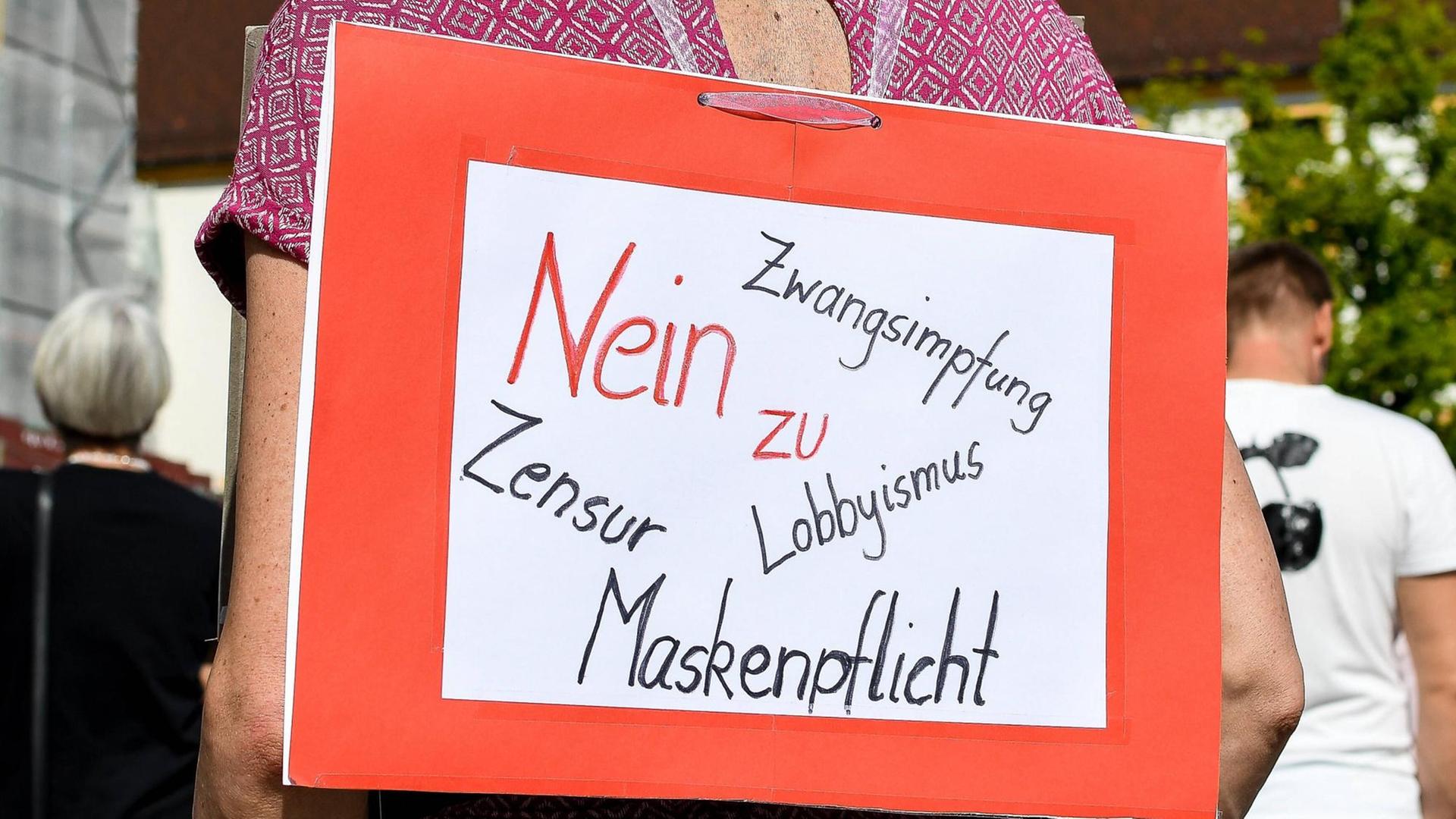 Demonstration gegen Corona-Regeln in Bayern
