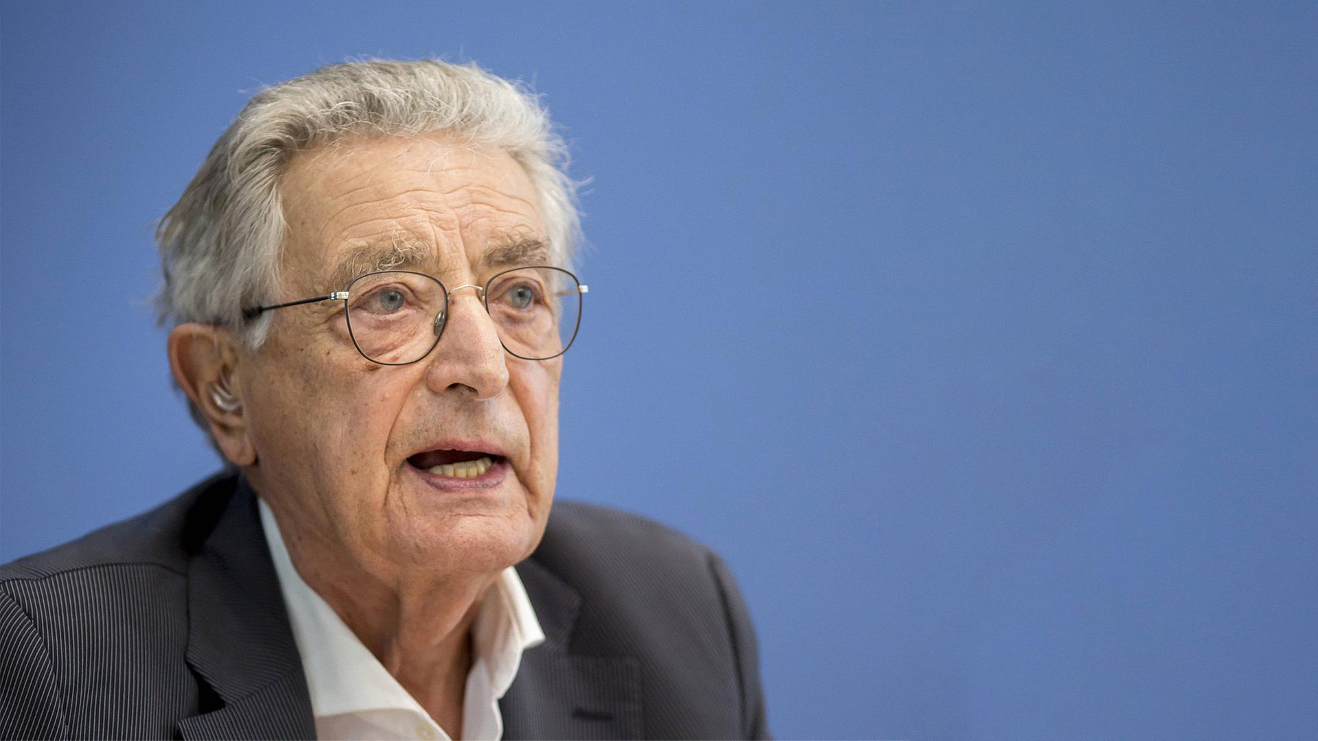 Der ehemalige Bundesinnenminister Gerhart Baum Der ehemalige Bundesinnenminister Gerhart Baum