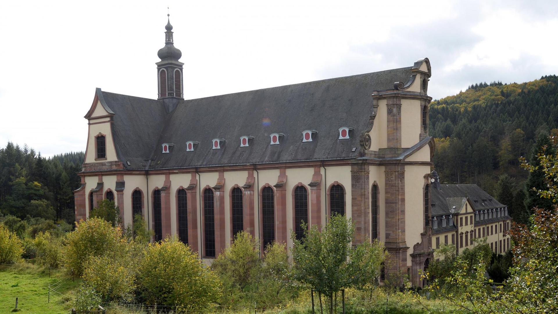 Die Abteikirche des Klosters Himmerod, aufgenommen am 12.10.2017 in Himmerod (Rheinland-Pfalz).