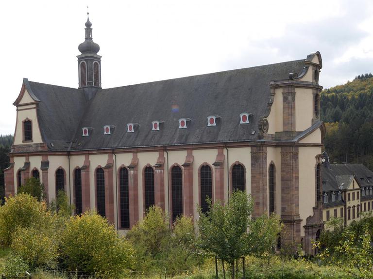 Die Abteikirche des Klosters Himmerod, aufgenommen am 12.10.2017 in Himmerod (Rheinland-Pfalz).