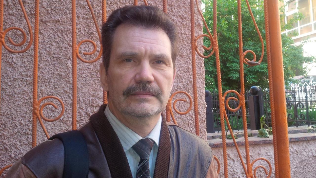 Porträtbild von Oleksander Hryschtschenko, 55 Jahre alt Porträtbild von Oleksander Hryschtschenko, 55 Jahre alt