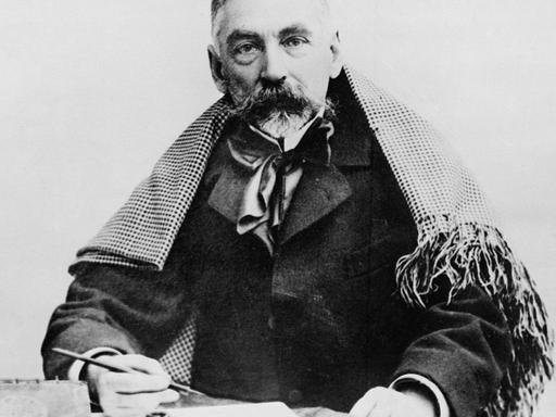 Der französische Schriftsteller Stéphane Mallarmé im Jahr 1893.