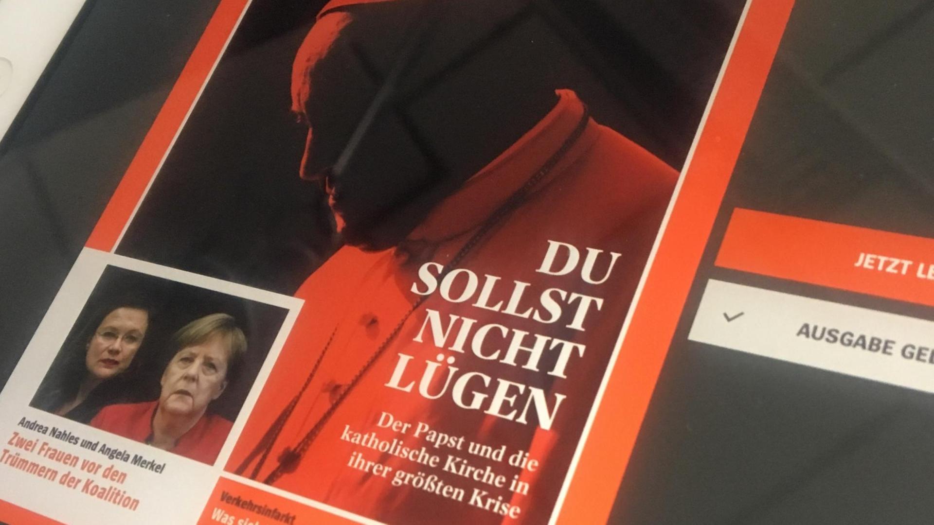 So viel Krise war selten - Der Spiegel-Titel zum Missbrauchsskandal in der katholischen Kirche vom 22.09.2018 So viel Krise war selten - Der Spiegel-Titel zum Missbrauchsskandal in der katholischen Kirche vom 22.09.2018