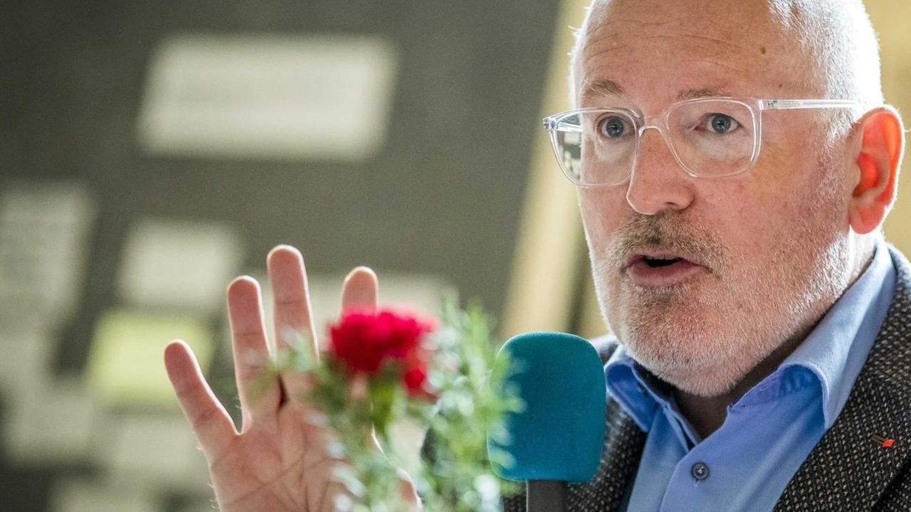 Frans Timmermans, Spitzenkandidat der europäischen Sozialdemokraten für die bevorstehende Europawahl Frans Timmermans, Spitzenkandidat der europäischen Sozialdemokraten für die bevorstehende Europawahl