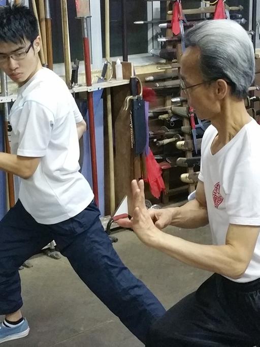 Kung-Fu-Schulen, wie die auf dem Bild, müssen in Hong Kong ums Überleben kämpfen.