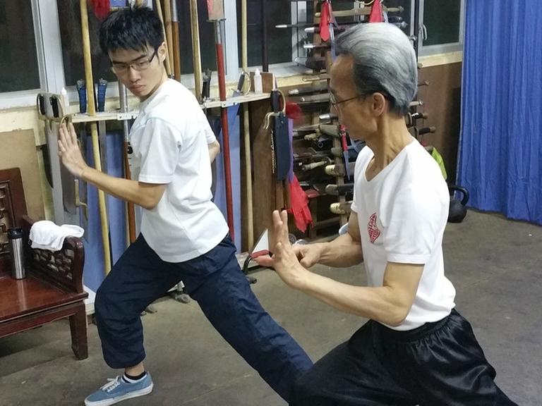 Kung-Fu-Schulen, wie die auf dem Bild, müssen in Hong Kong ums Überleben kämpfen.
