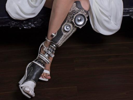 Eine Designer-Beinprothese
