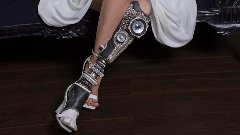 Eine Designer-Beinprothese