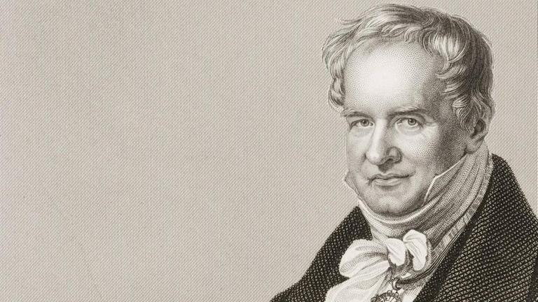 Ein Porträt des Universalgelehrten Alexander Freiherr von Humboldt Ein Porträt des Universalgelehrten Alexander Freiherr von Humboldt