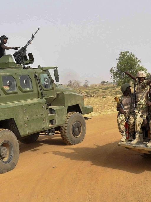 Nigerianische Armee im Nordosten des Landes