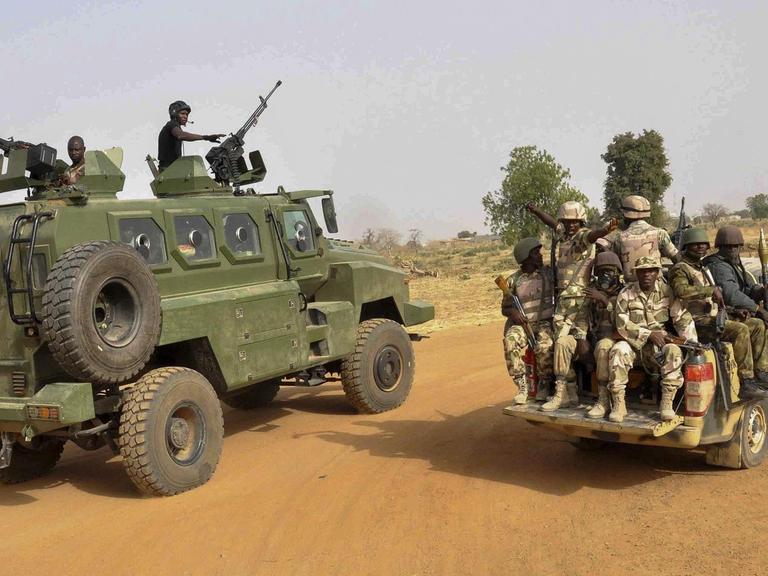 Nigerianische Armee im Nordosten des Landes