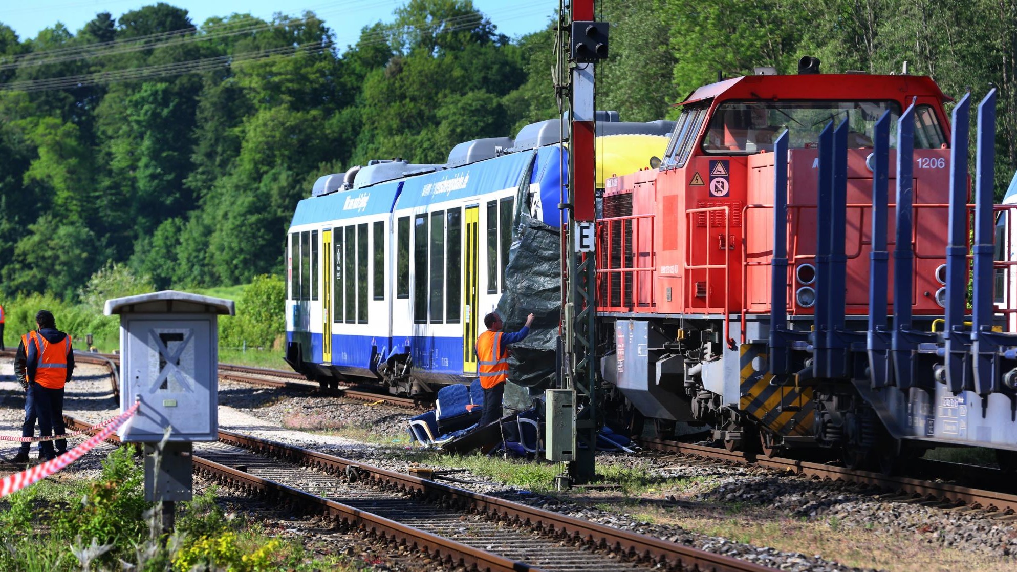 ZugUnglück in Aichach nachrichtenleicht.de