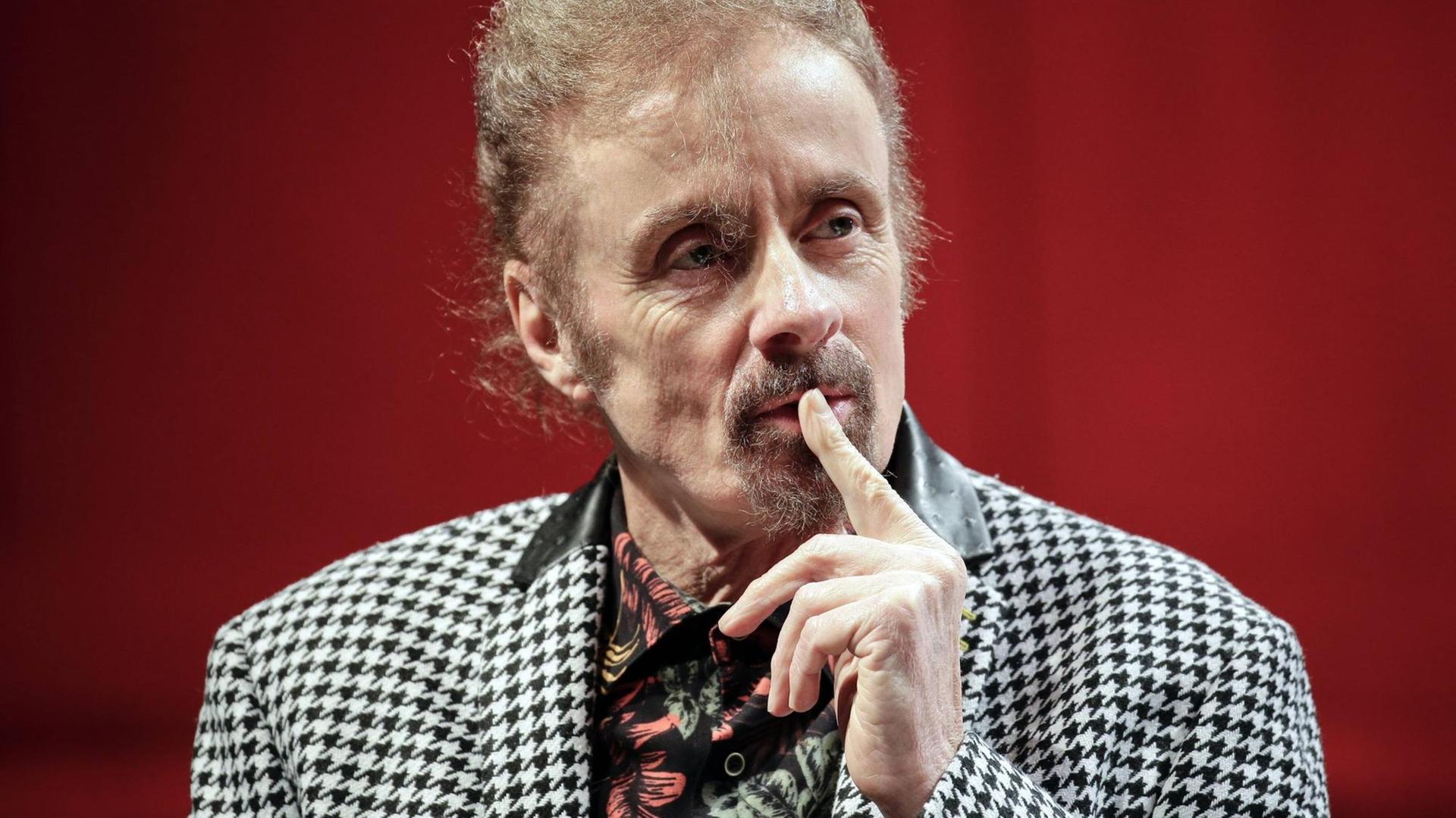 Der amerikanische Schriftsteller T.C. Boyle, 2019. Der amerikanische Schriftsteller T.C. Boyle, 2019.