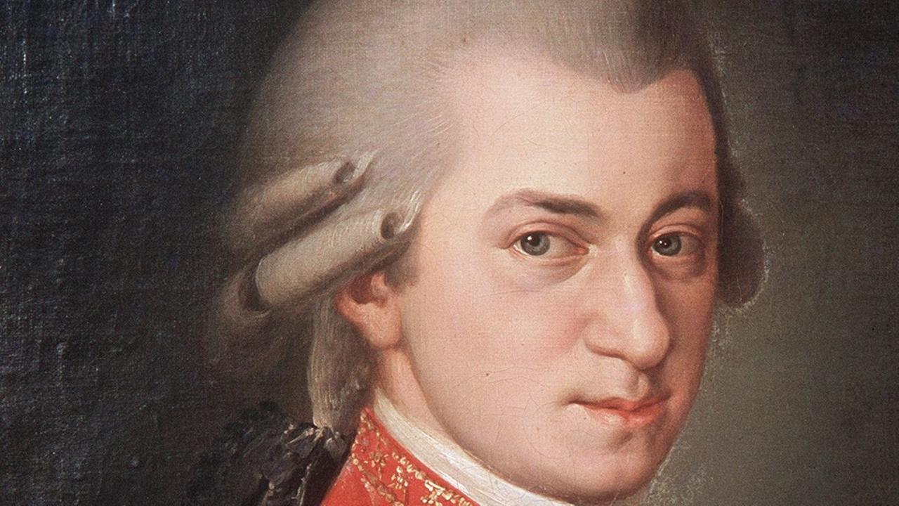 Porträt in Öl des österreichischen Komponisten. Barbara Kraft malte dieses Bild nach Mozarts Tod im Jahre 1819. Trotzdem gilt dieses Porträt in Fachkreisen als das dem Komponisten am ähnlichsten, auch nach Meinung von Mozarts Schwester "Nannerl" (Maria Anna).