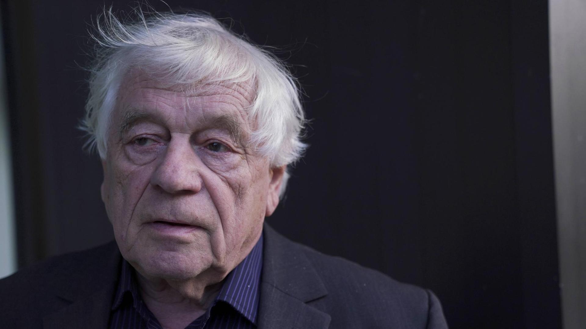 Porträt des Historikers Wolfgang Benz, aufgenommen 2017 Porträt des Historikers Wolfgang Benz, aufgenommen 2017