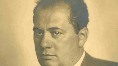 Der Komponist und Dirigent Ignatz Waghalter (1925)