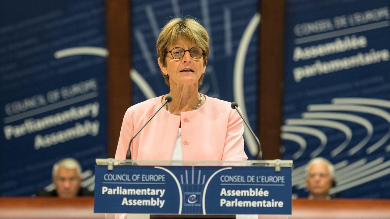 Anne Brasseur, ehemalige Präsidentin der Parlamentsversammlung des Europarats. Anne Brasseur, ehemalige Präsidentin der Parlamentsversammlung des Europarats.