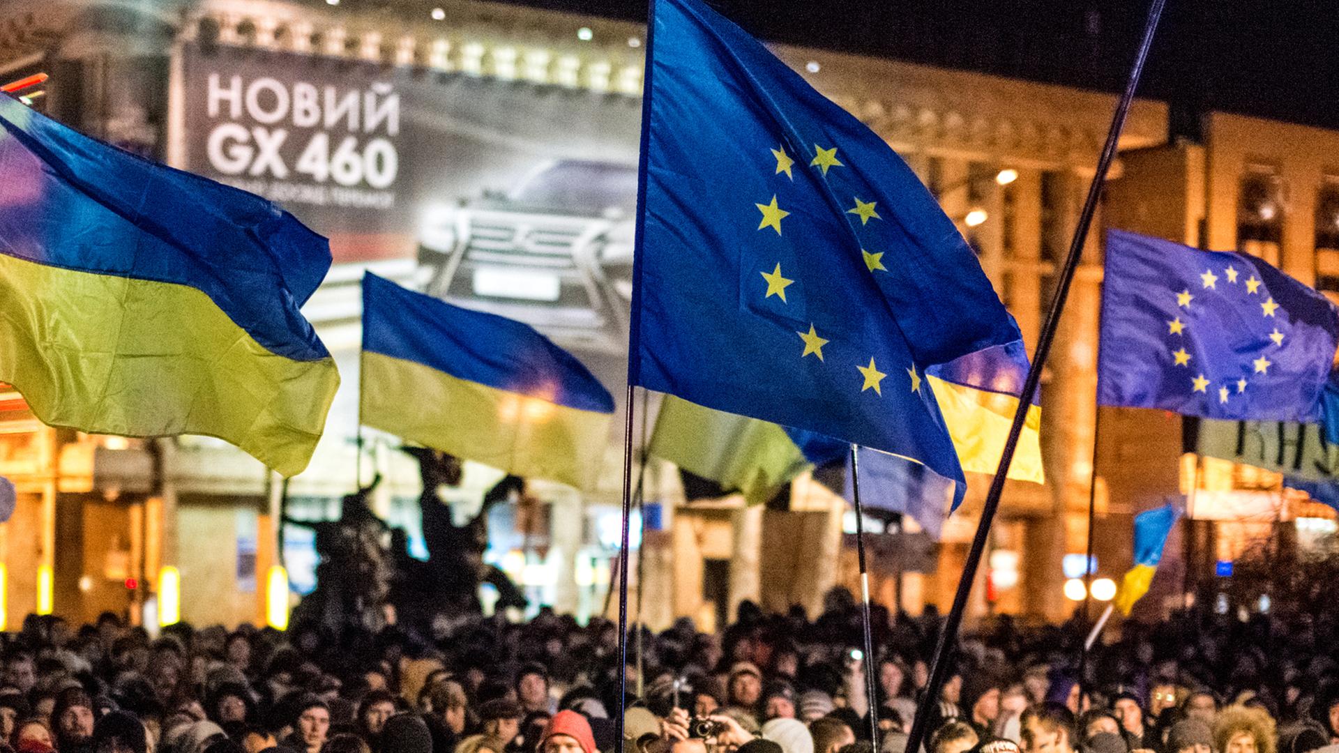 Proeuropäische Proteste in Kiew Proeuropäische Proteste in Kiew