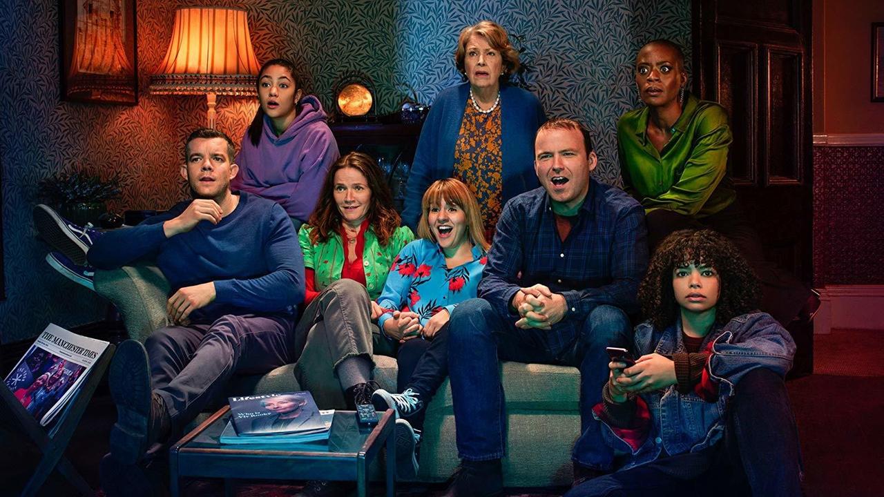 Years and Years mit Rory Kinnear, Russell Tovey, Jessica Hynes, Anne Reid, T'Nia Miller, Lydia West und Ruth Madeley. Years and Years mit Rory Kinnear, Russell Tovey, Jessica Hynes, Anne Reid, T'Nia Miller, Lydia West und Ruth Madeley.