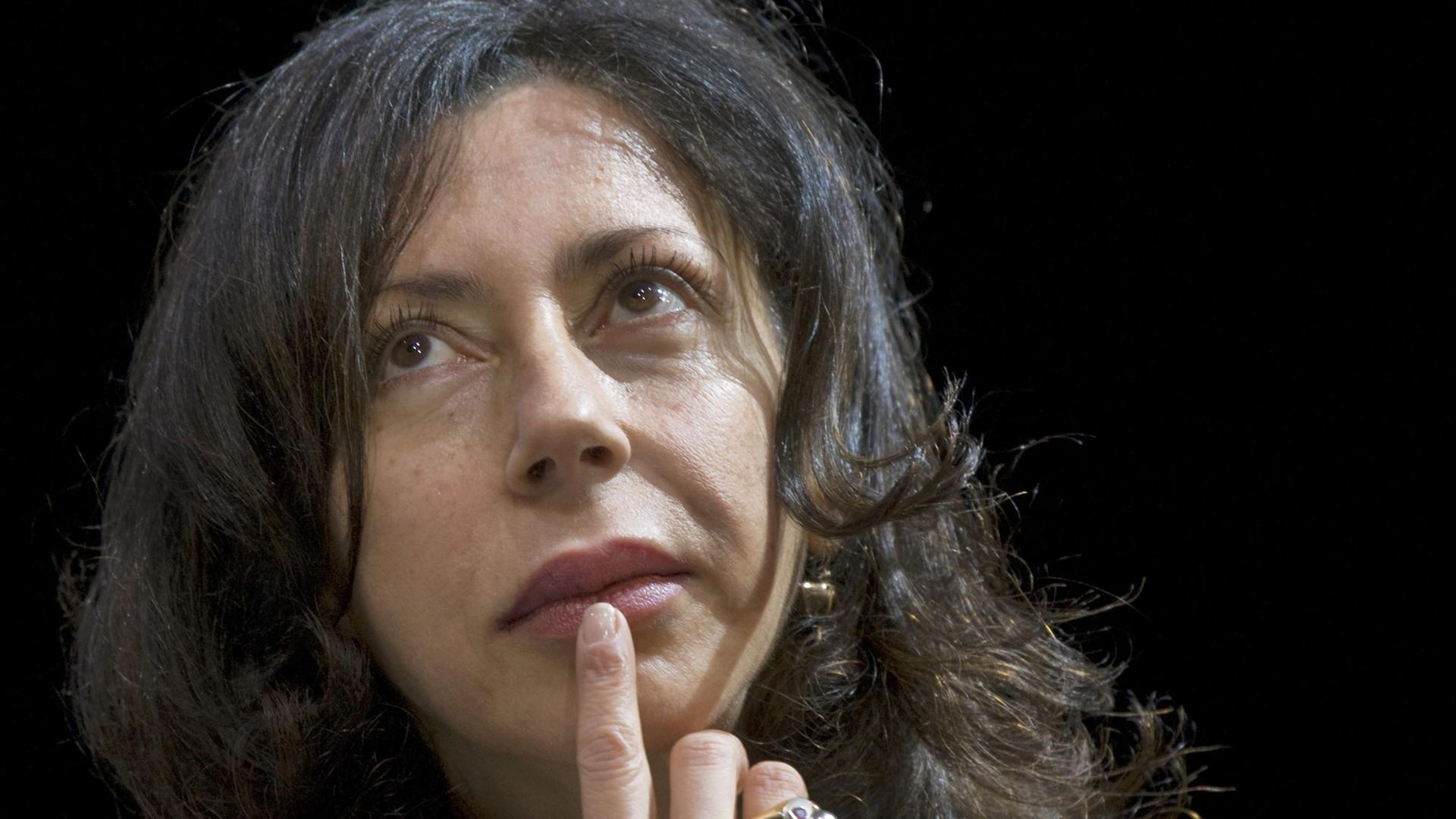 Die französische Autorin Yasmina Reza Die französische Autorin Yasmina Reza