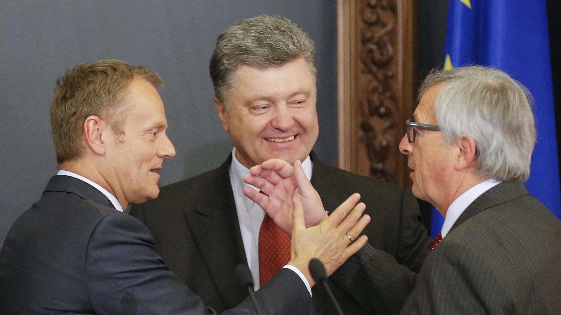 Poroschenko in Brüssel Alle Augen auf Minsk deutschlandfunk.de