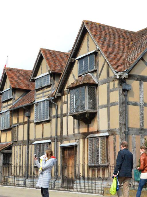 Das Geburtshaus von William Shakespeare in Stratford-upon-Avon