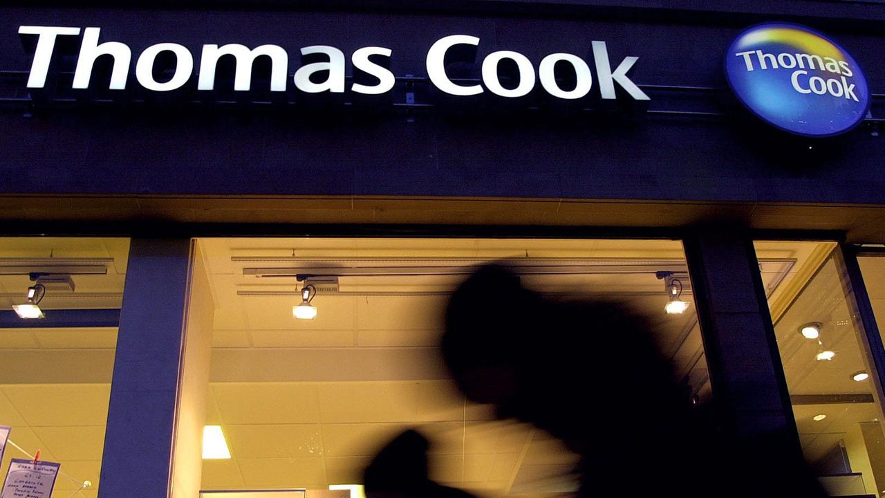 Zu sehen ist eine Filiale des Touristik-Konzerns "Thomas Cook" Zu sehen ist eine Filiale des Touristik-Konzerns "Thomas Cook"
