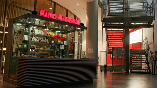 Das Innere des Kinos "Arsenal" in Berlin, eine der Spielstätten des "ALFILM" Arab Film Festivals