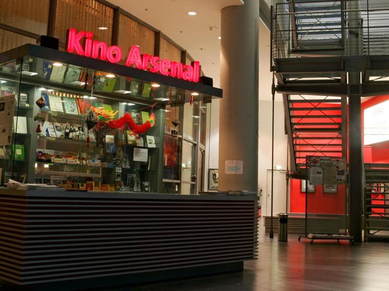 Das Innere des Kinos "Arsenal" in Berlin, eine der Spielstätten des "ALFILM" Arab Film Festivals