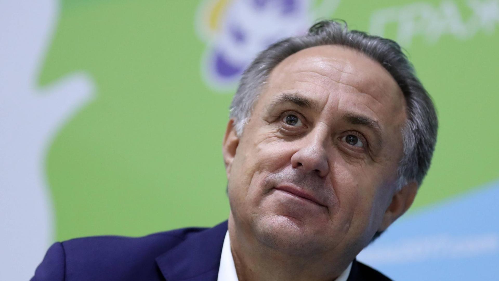 Der stellvertretende russische Ministerpräsident Witali Mutko im Oktober 2017. Der stellvertretende russische Ministerpräsident Witali Mutko im Oktober 2017.