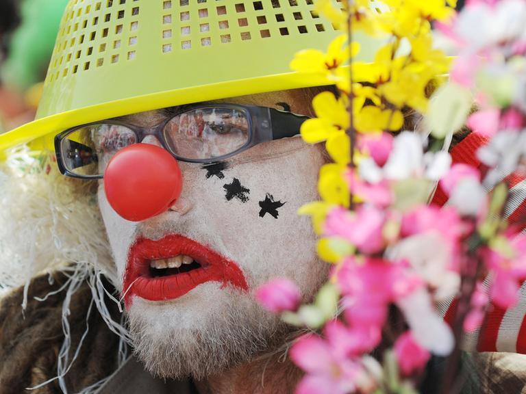 Clown-Protest beim NATO-Gipfel 2009 in Frankreich