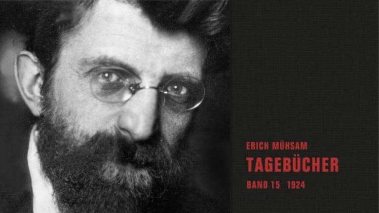 Der ermordete Schriftsteller Erich Mühsam und eins seiner Tagebücher Der ermordete Schriftsteller Erich Mühsam und eins seiner Tagebücher