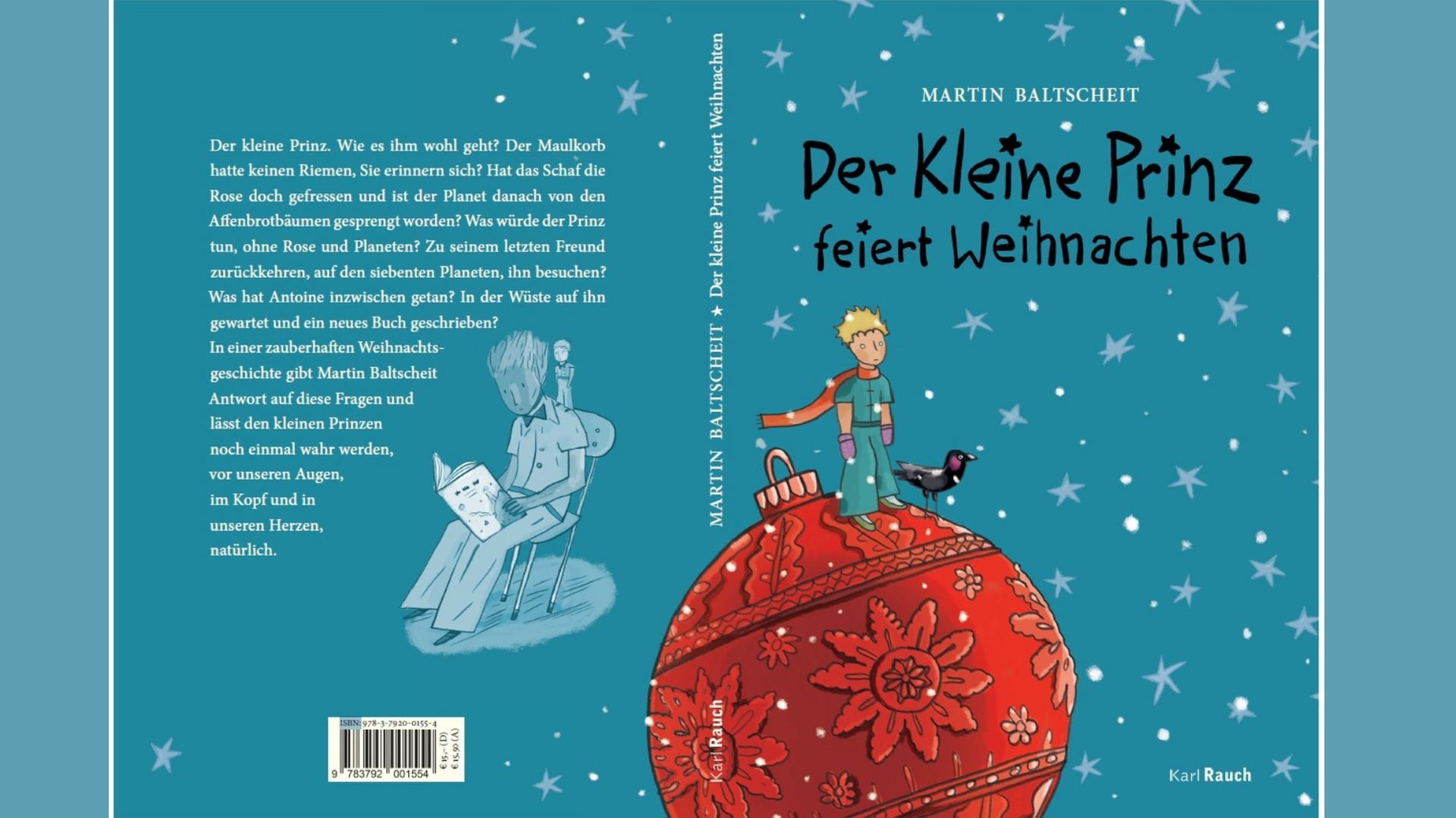 Buchcover: Martin Baltscheit: "Der kleine Prinz feiert Weihnachten" Buchcover: Martin Baltscheit: "Der kleine Prinz feiert Weihnachten"