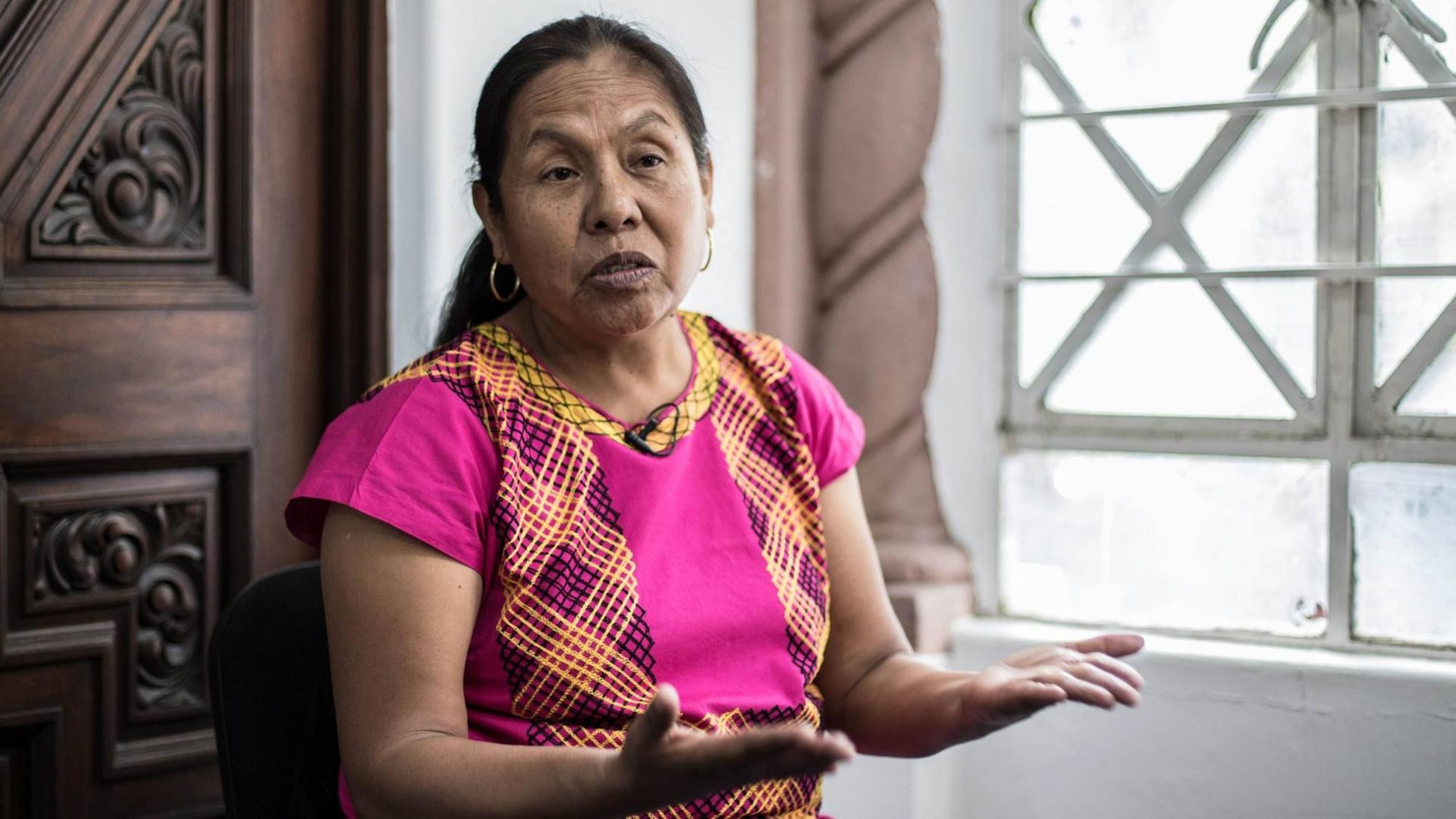 January 4, 2018 - EUM20180104NAC18.JPG.CIUDAD DE MEXICO.- Interview/Entrevista-Maria de Jesus Patricio.- No soy el dedazo del subcomandante Marcos , senala en entrevista, Maria de Jesus Patricio Martinez, aspirante presidencial independiente. Foto: Agencia EL UNIVERSAL/German Espinosa/RCC. PUBLICATIONxINxGERxSUIxAUTxONLY - ZUMAu78_ 20180104_zaf_u78_092 Copyright: xGermanxEluniversalx January 4, 2018 - EUM20180104NAC18.JPG.CIUDAD DE MEXICO.- Interview/Entrevista-Maria de Jesus Patricio.- No soy el dedazo del subcomandante Marcos , senala en entrevista, Maria de Jesus Patricio Martinez, aspirante presidencial independiente. Foto: Agencia EL UNIVERSAL/German Espinosa/RCC. PUBLICATIONxINxGERxSUIxAUTxONLY - ZUMAu78_ 20180104_zaf_u78_092 Copyright: xGermanxEluniversalx