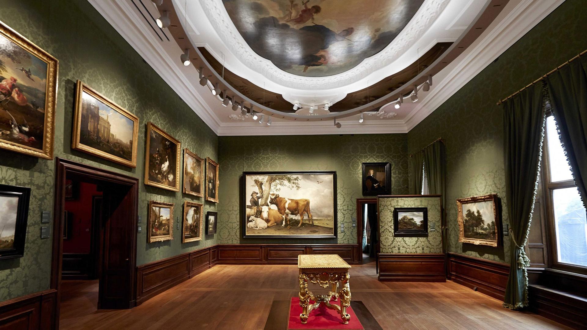 Das Mauritshuis in Den Haag nach der Renovierung Das Mauritshuis in Den Haag nach der Renovierung