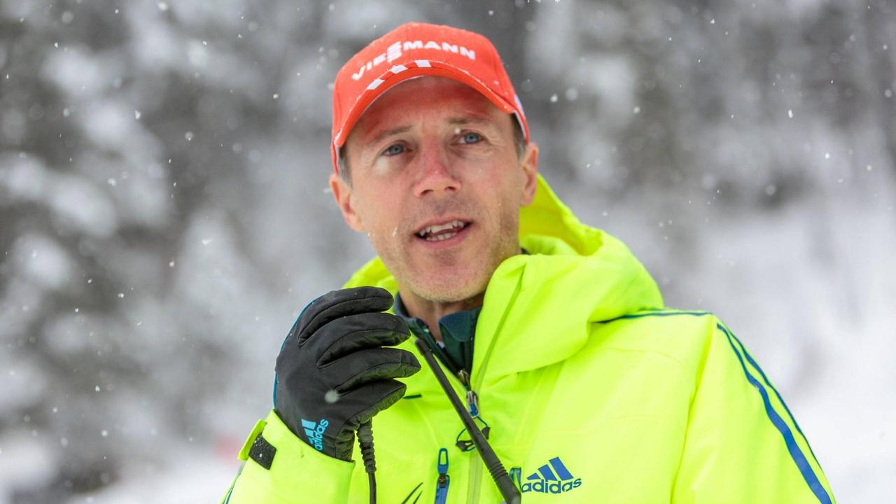 FIS Renndirektor Lasse Ottesen bei der Nordischen Kombination in Seefeld FIS Renndirektor Lasse Ottesen bei der Nordischen Kombination in Seefeld