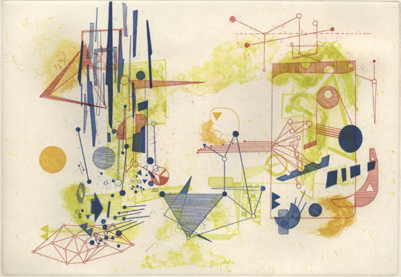 Grafische Partitur von Roman Haubenstock-Ramati Grafische Partitur von Roman Haubenstock-Ramati