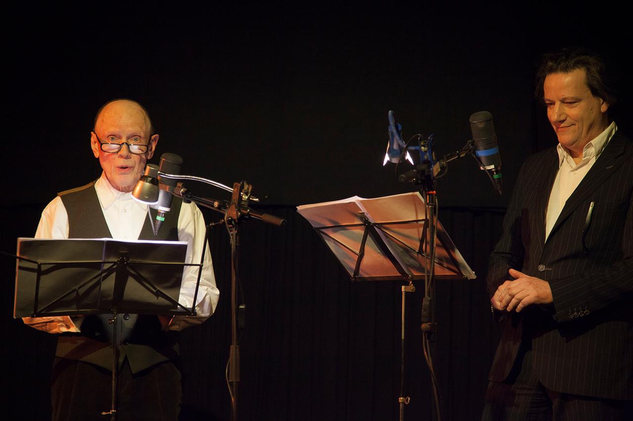 Sven Åke Johansson und Oliver Augst Sven Åke Johansson und Oliver Augst