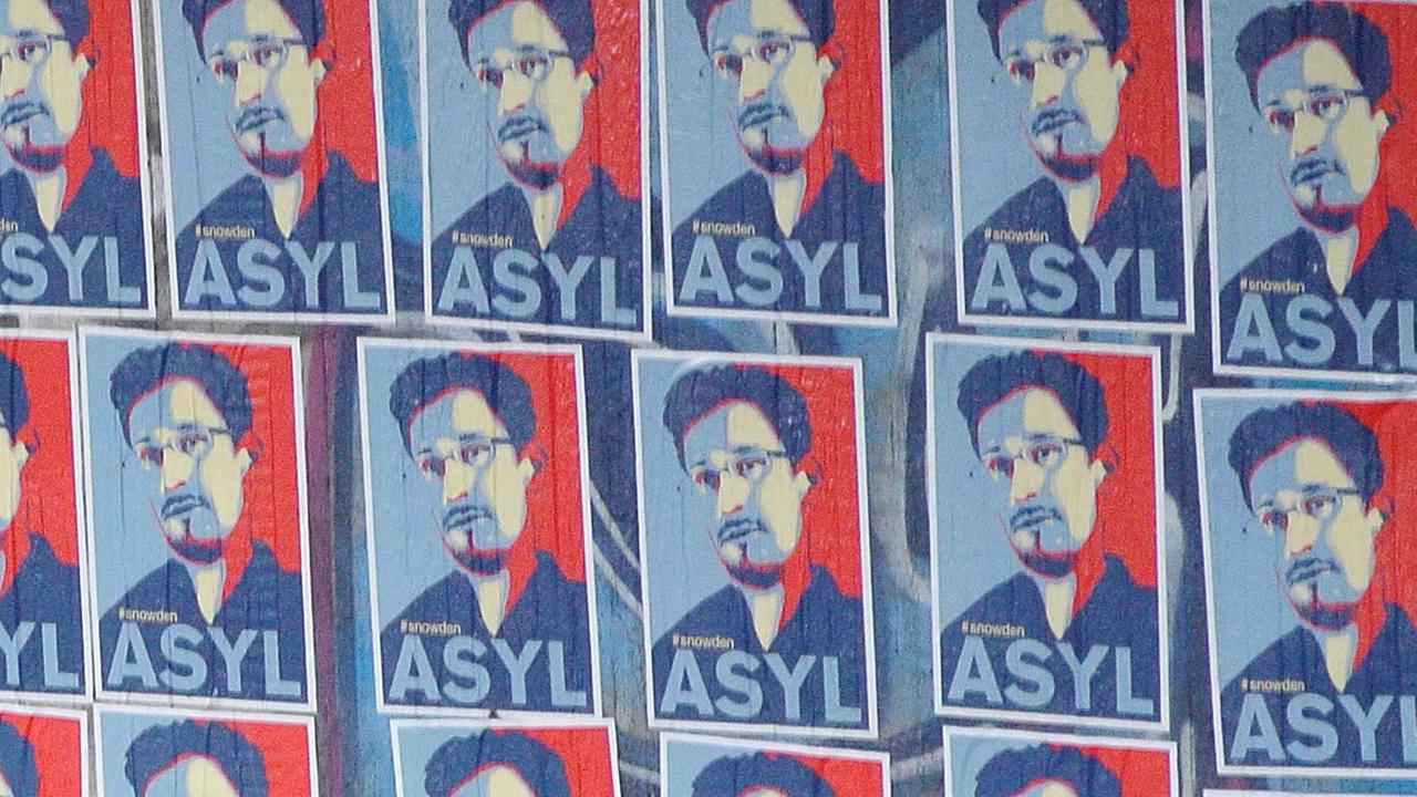 Snowden-Plakate in Köln, 2014 Snowden-Plakate in Köln, 2014