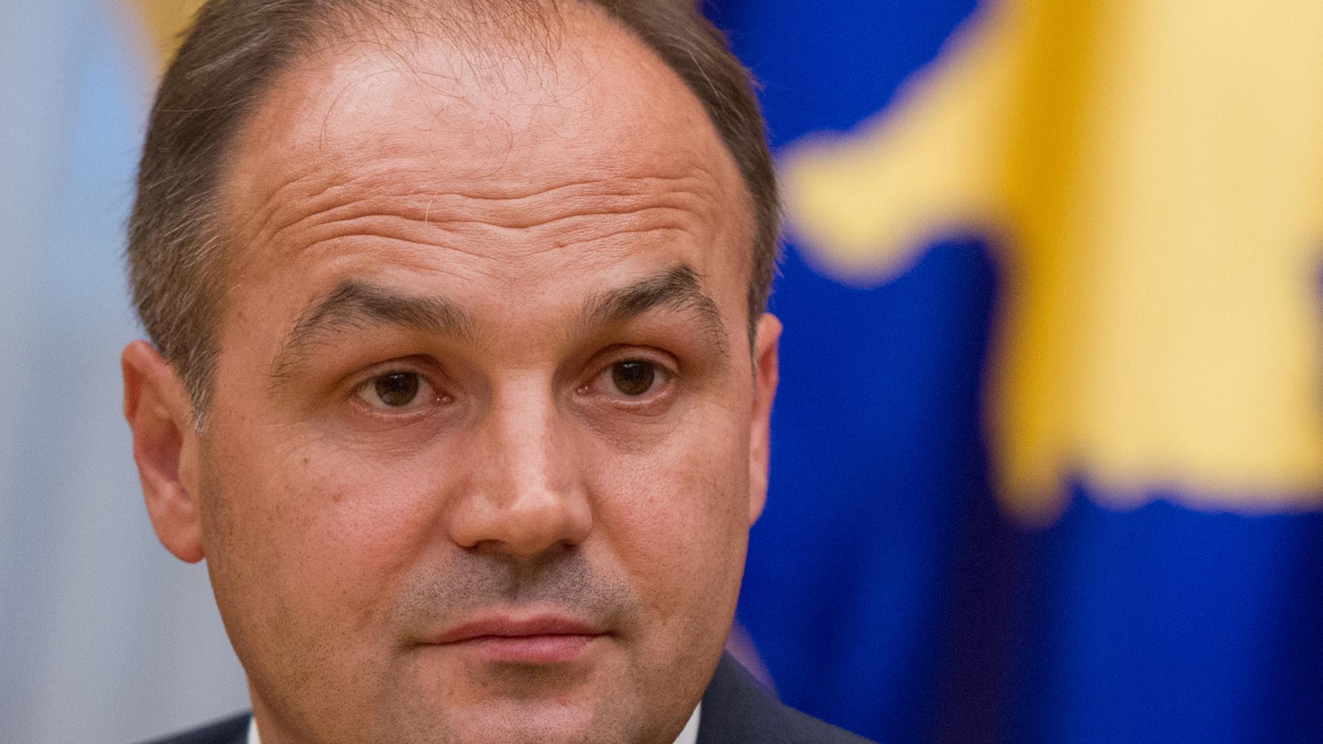 Kosovos Außenminister Enver Hoxhaj Kosovos Außenminister Enver Hoxhaj