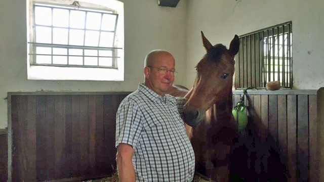 Michael Köhler mit Pferd
